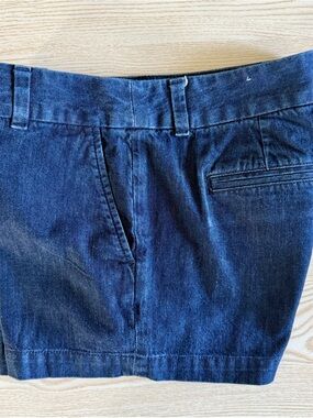 LOFT Dark Blue Denim Shorts
